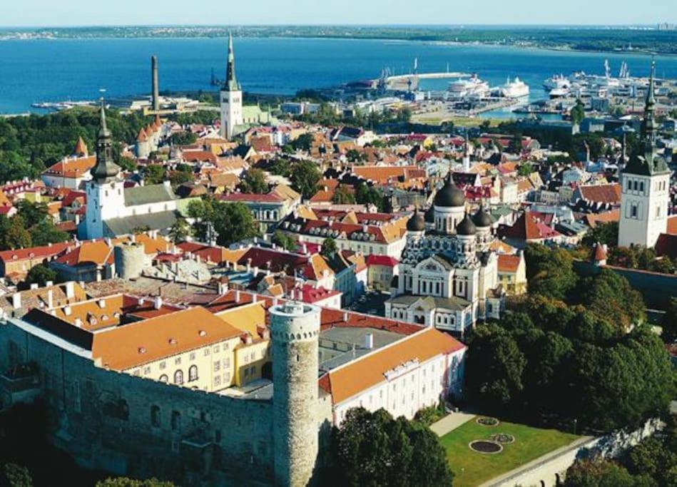 Medieval Unit With Sauna Lägenhet Tallinn Exteriör bild